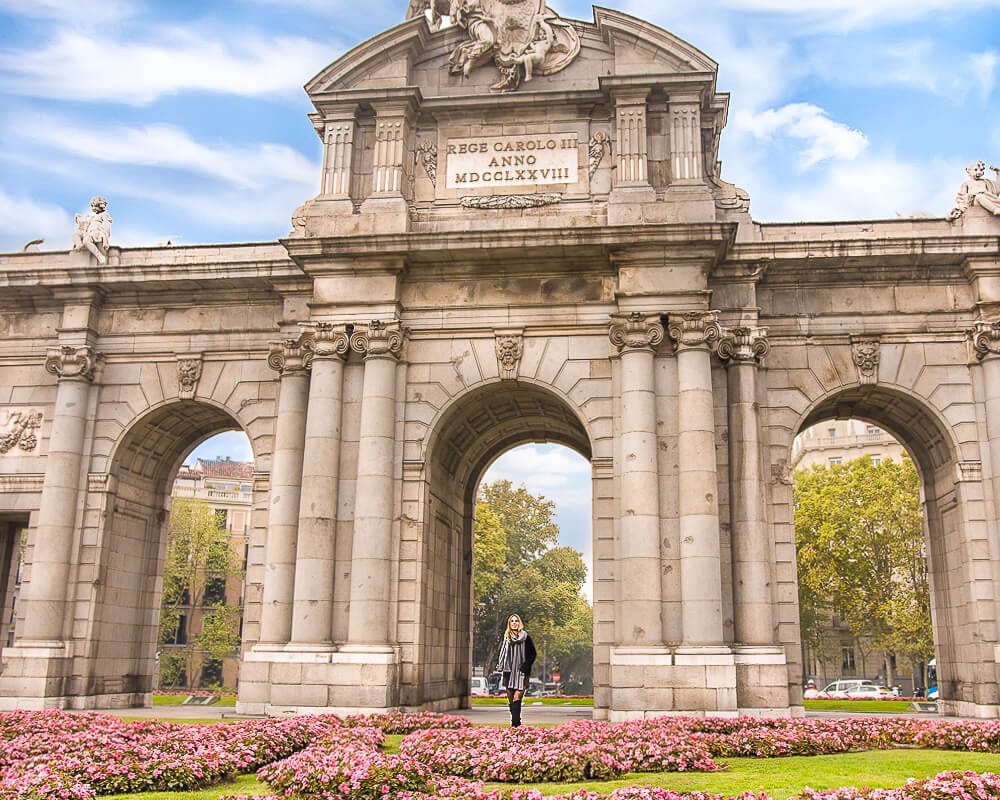 Puerta de Alcalá in Madrid
