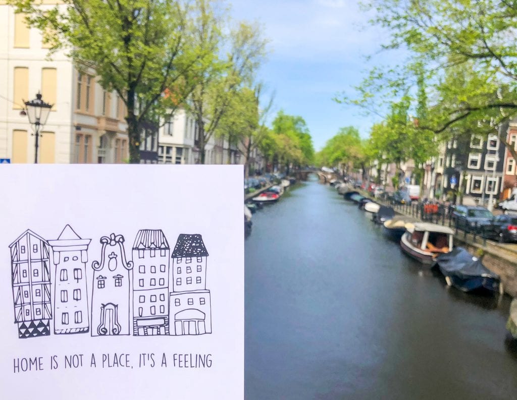 Home is not a place, it's a feeling