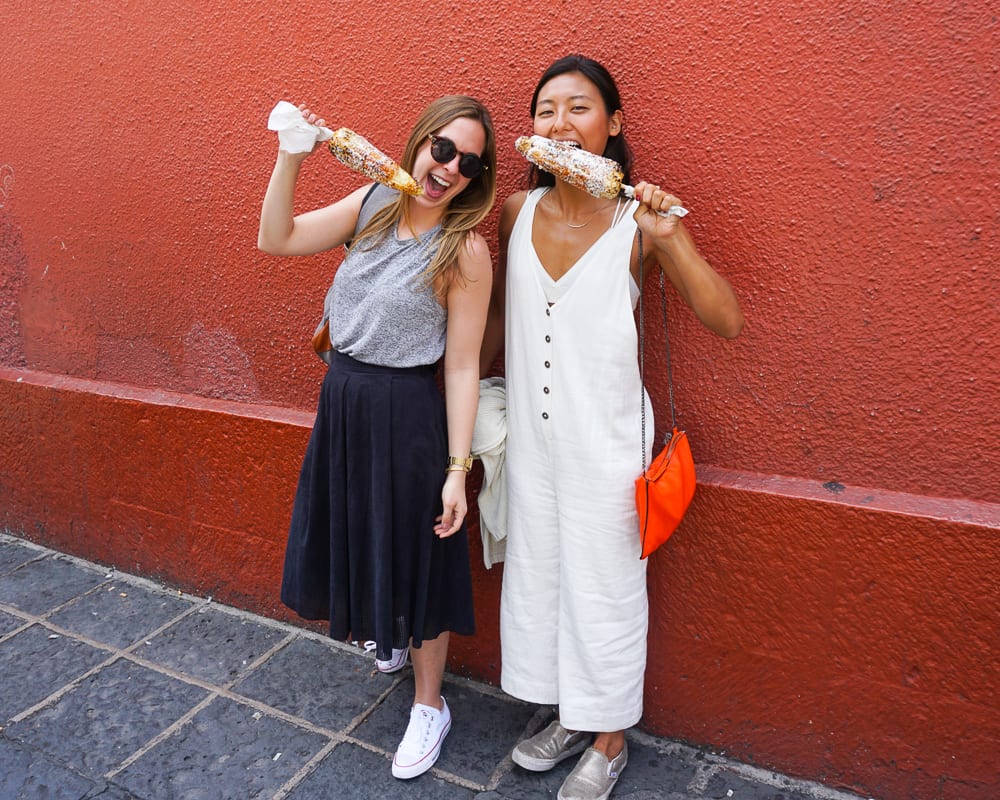 Me et ma meilleure amie se sont rencontrées en plein milieu à Mexico l'année dernière !