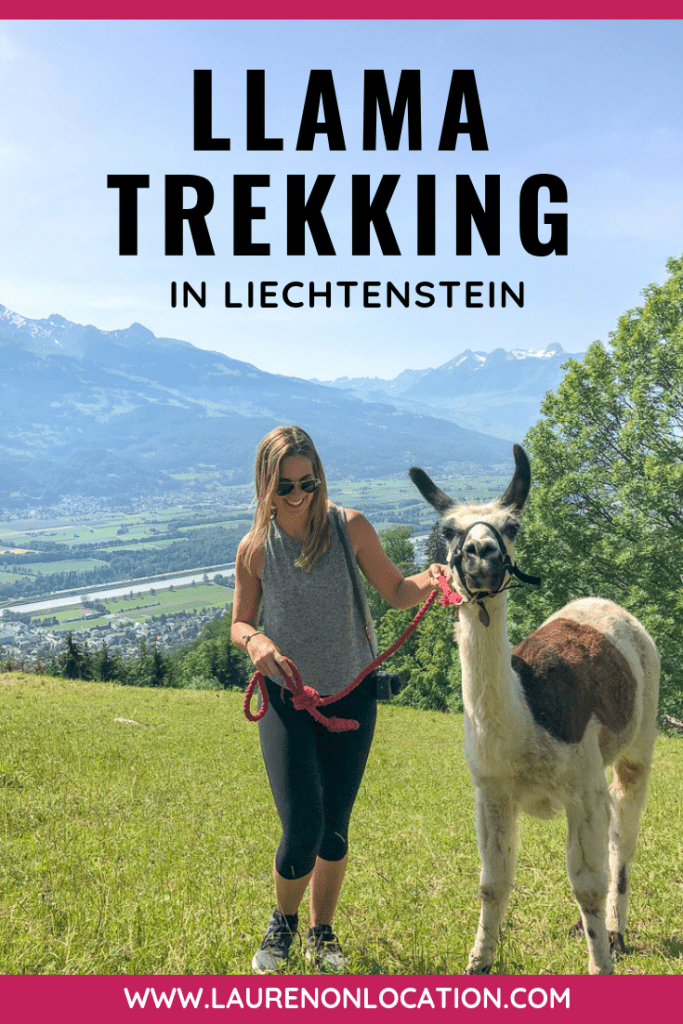 When looking for unique things to do in Liechtenstein, I came across Anna and Marc's llama trekking tours! Their llama trekking excursions are the perfect way to get to know Liechtenstein and a memorable experience that you'll never forget!