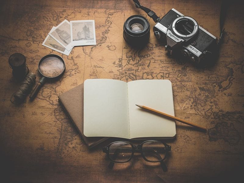 Travel journal ideas